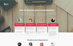 EMPLOYEE ONBOARDING THE BOB WAY WELCOME/ONBOARD