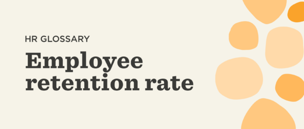 HR glossary with bold text highlighting 