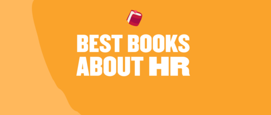 best-books-about-hr, orange-background-with-book-icon