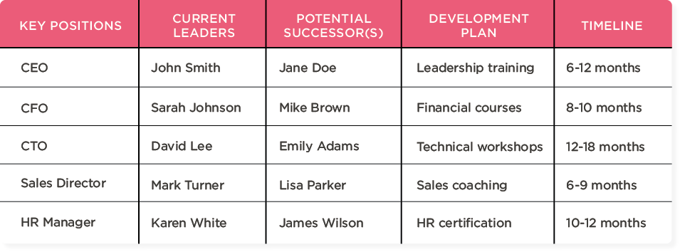 Free succession planning templates - Basic-succession-planning-template-.png
