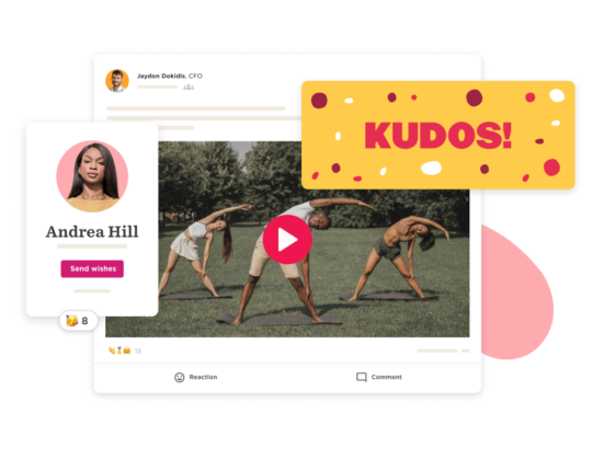 kudos, fitness, social media interaction