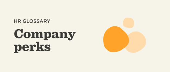 HR glossary header with the text 