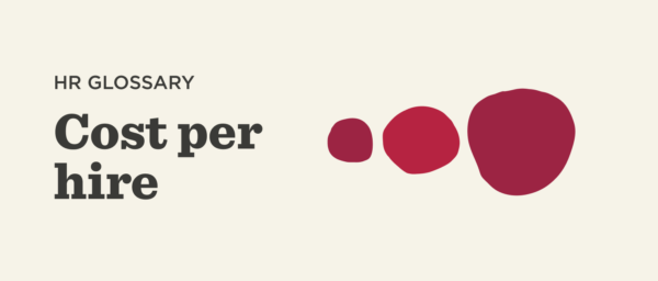 HR glossary graphic featuring