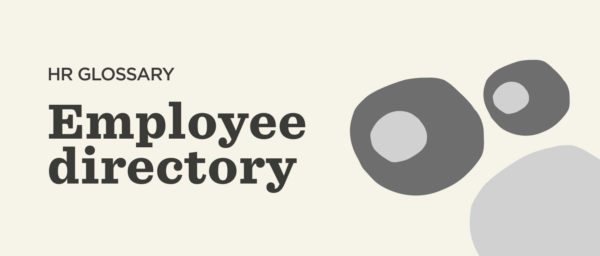 HR glossary header with