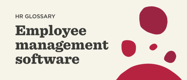 HR glossary title design featuring
