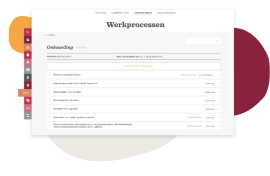 onboarding-processes, task-list-interface