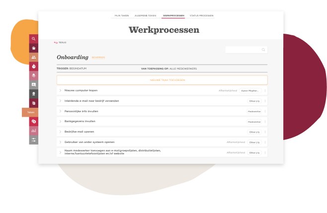 onboarding-processes, task-list-interface
