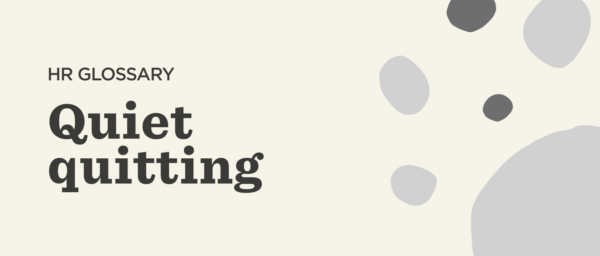 HR glossary header featuring 
