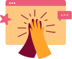 hands-clapping-gesture, colorful-illustration-of-celebration