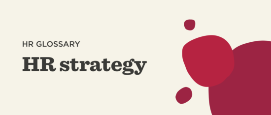 HR glossary with bold text, 