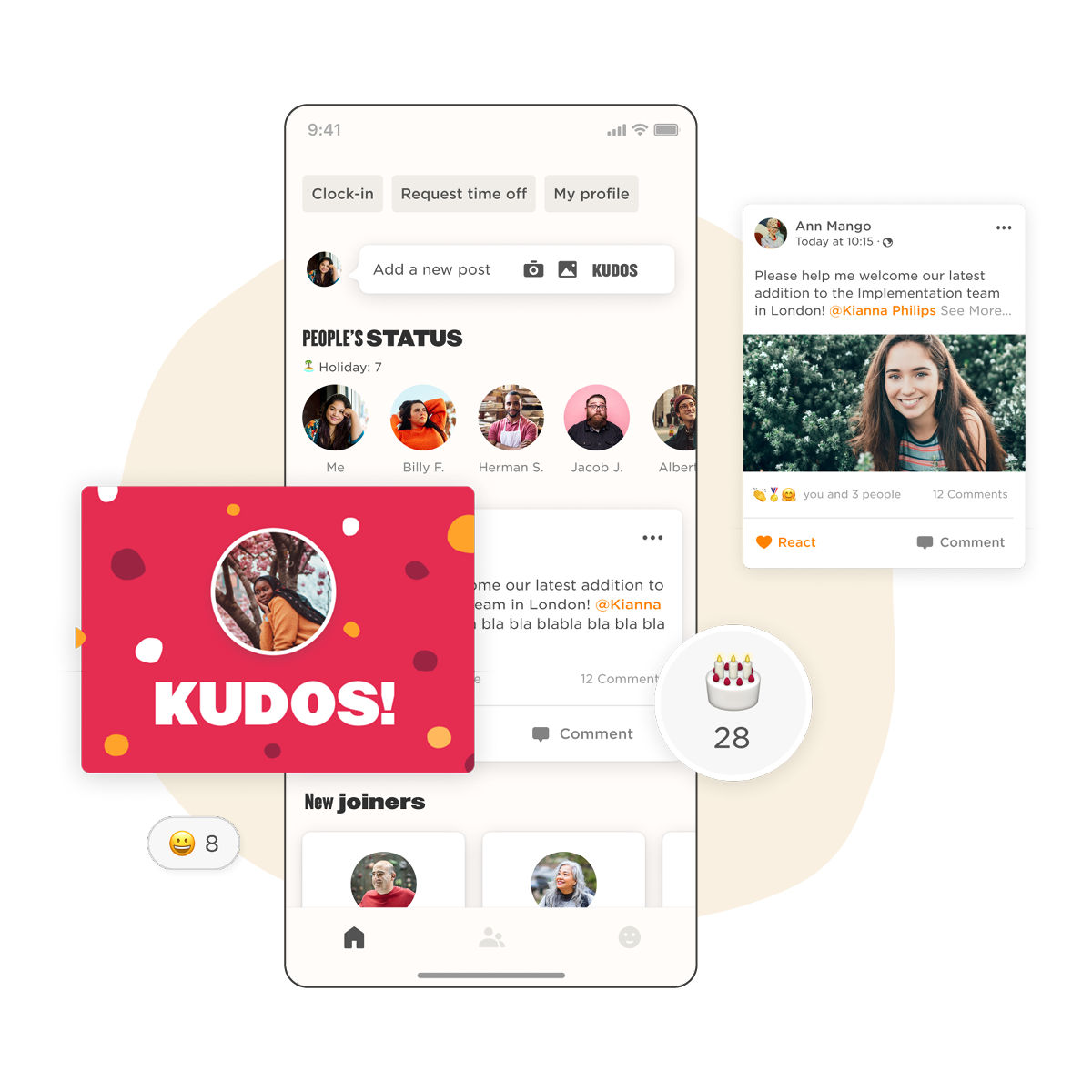 HiBob mobile app for seamless HR on the go