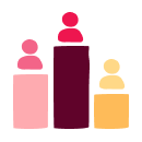 people on podium, podium representation of rankings