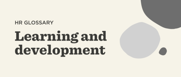HR glossary header with 