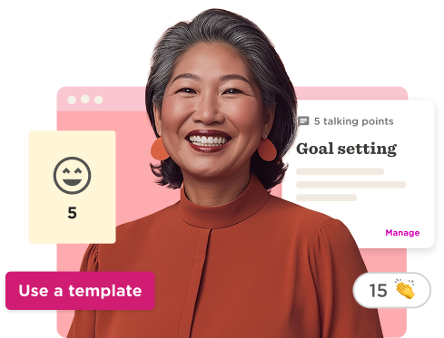 goal setting, template usage