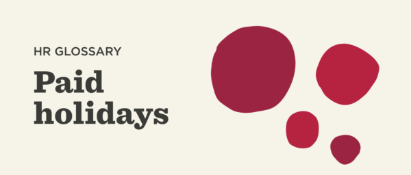 HR glossary entry for 