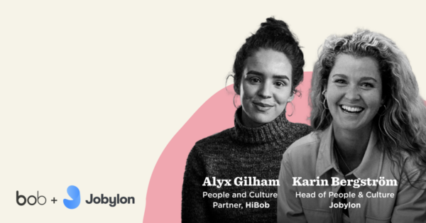 hiBob, Jobylon, AlyxGilham, KarinBergström