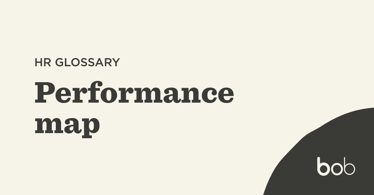 What is a performance map? | HiBob