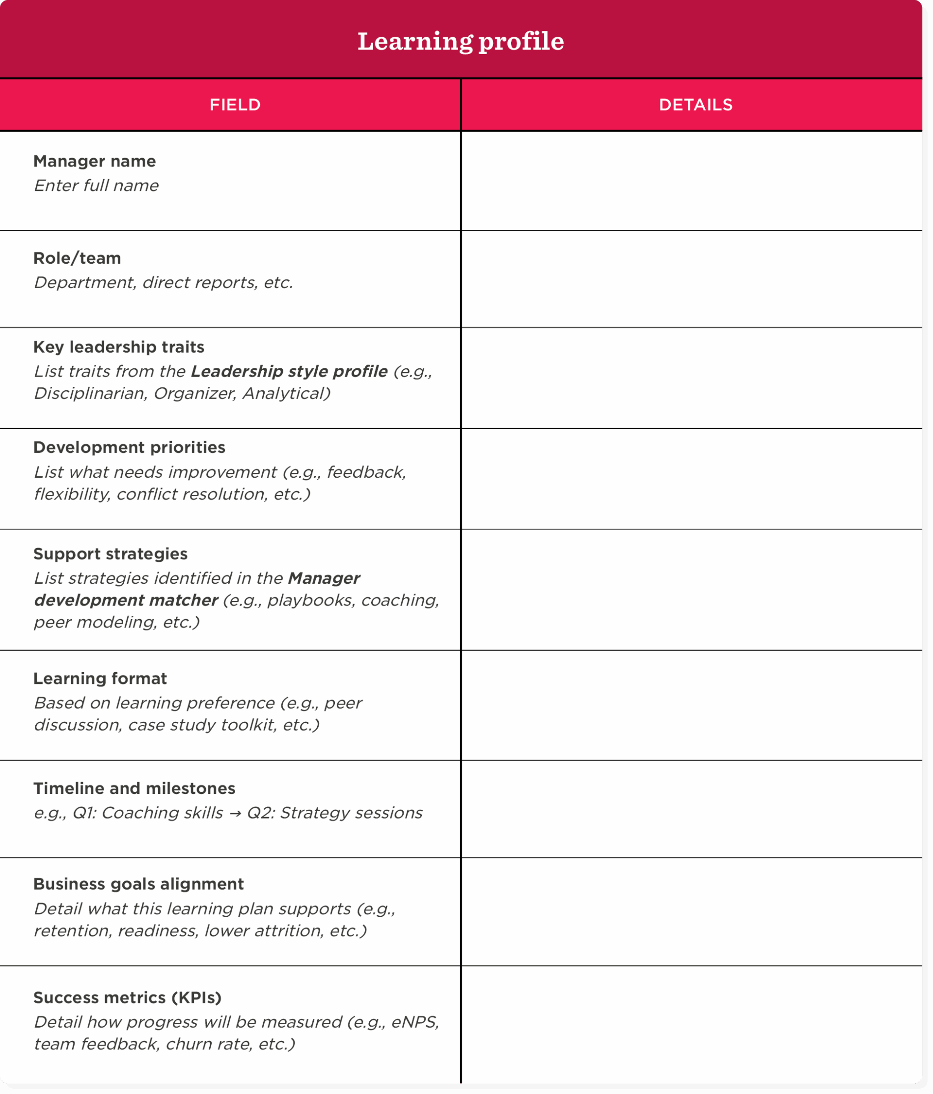Improve management skill with tailored learning paths.