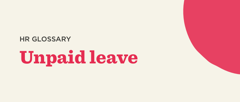 What Is Unpaid Leave Hibob