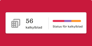 56 kalkylblad med statusindikator och grafisk representation av statusnivåer. Röd bakgrund. , kalkylblad, statusindikator