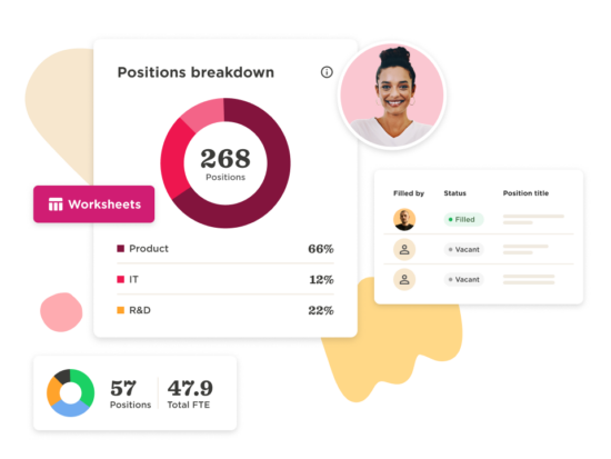 worksheets, positions-breakdown-chart