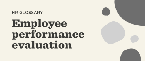 HR glossary with the title 