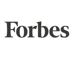 Forbes logo showcasing a bold, modern typeface, representing business and finance journalism., Forbes logo, business media brand, financial news.