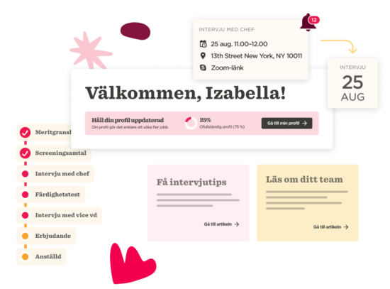 interview-schedule, profile-update